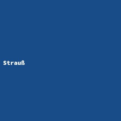 Hersteller: Strauß