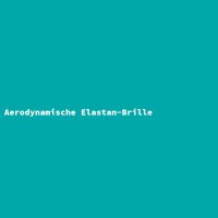 Aerodynamische Elastan-Brille