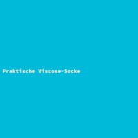 Praktische Viscose-Socke