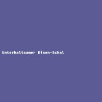 Unterhaltsamer Eisen-Schal
